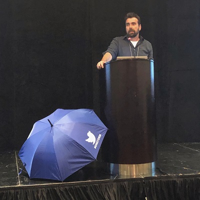 Jamie Duncan presents at 2019 Flood Forecasting and Warning Workshop