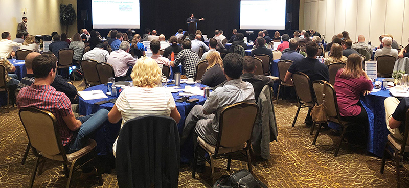 attendees at 2019 Flood Forecasting and Warning Workshop