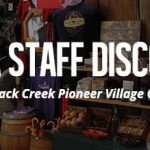 All TRCA staff receive 20% OFF in the Black Creek Pioneer Village Gift Shop from Monday, November 25th until Friday, December 6th.
