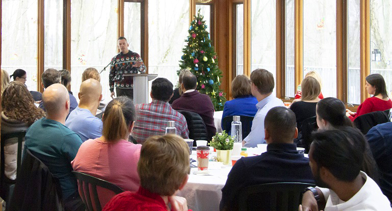 TRCA CEO John MacKenzie speaks at 2019 Pancake Breakfast