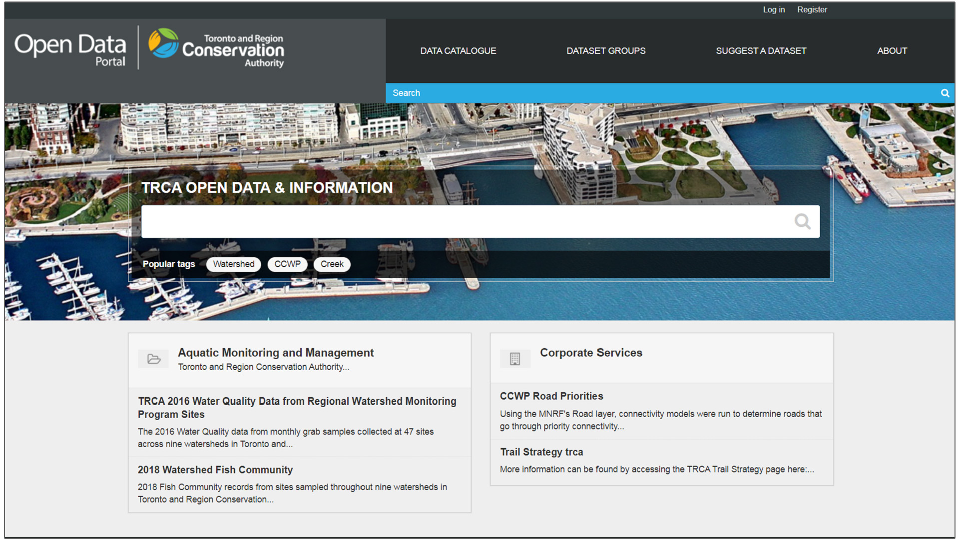 TRCA Open Data Portal