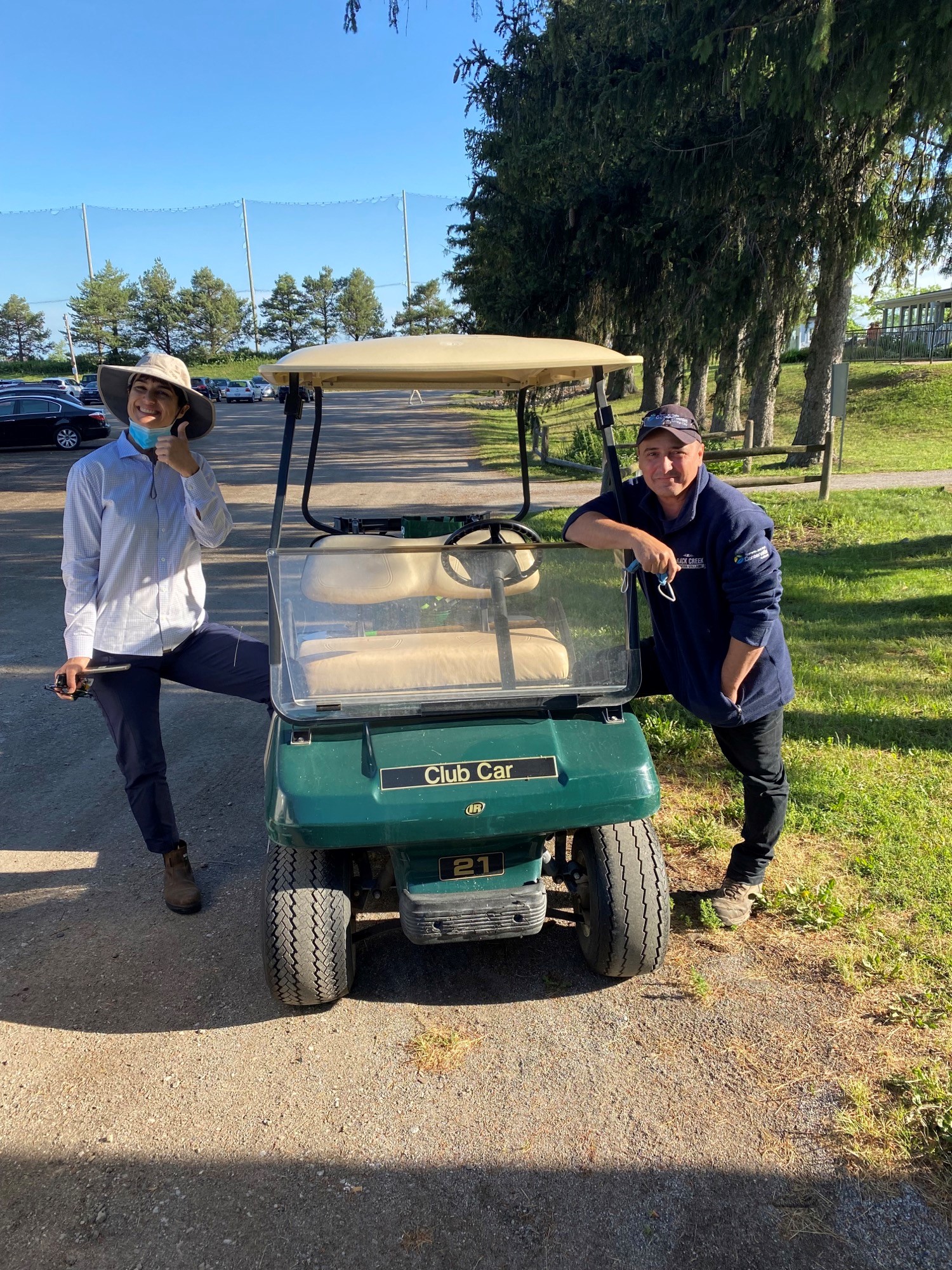 TRCA staff prepare for the reopening of Bathurst Glen Golf Course and Driving Range in May 2021