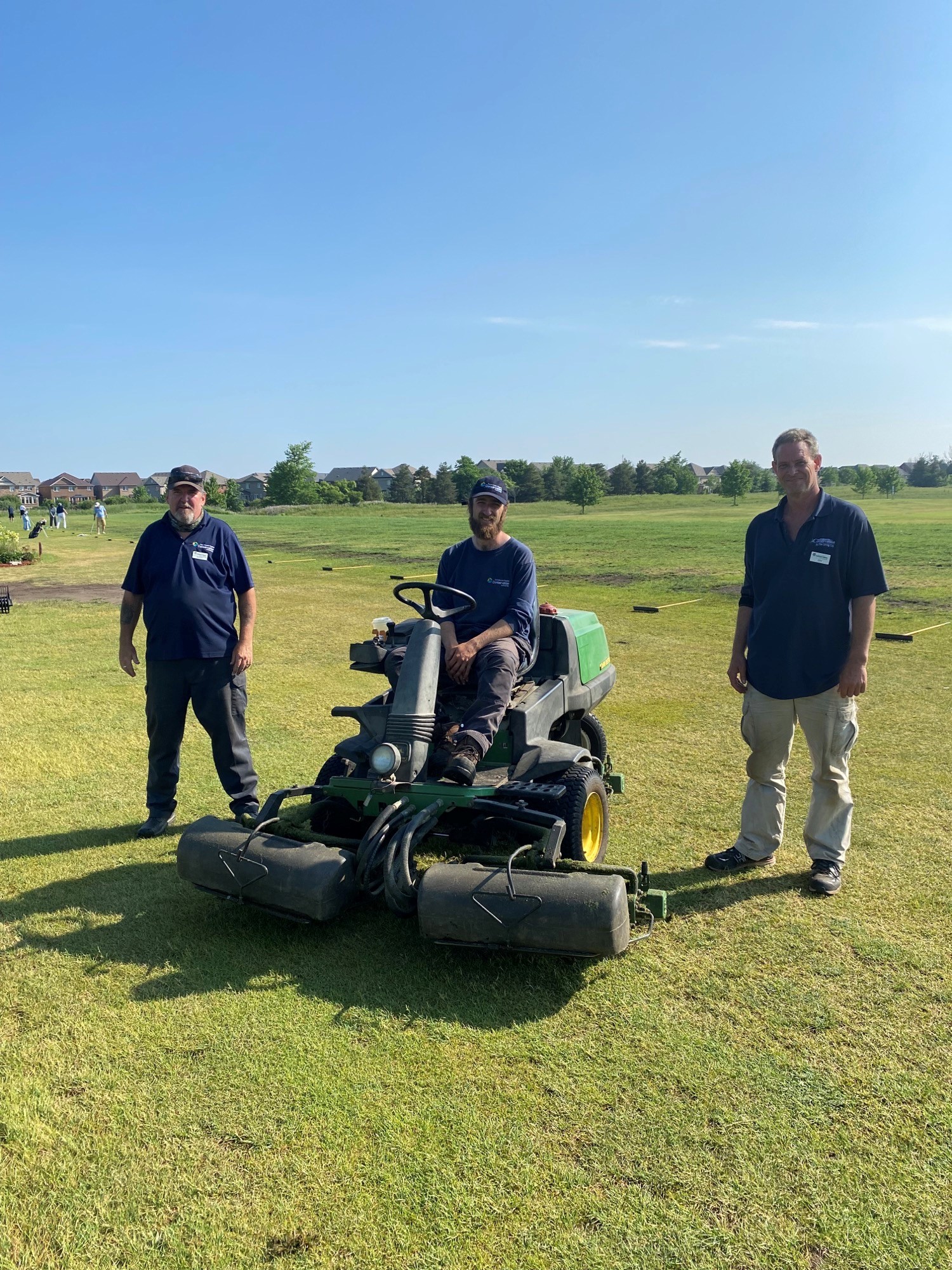 TRCA staff prepare Bruces Mill Driving Range for reopening in May 2021