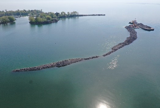 Ashbridges Bay Central and East Breakwater
