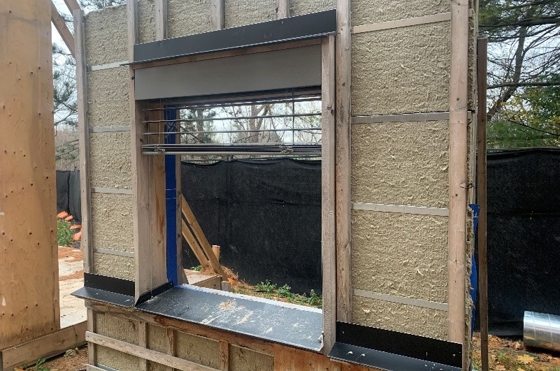 exterior blind on new TRCA administrative building