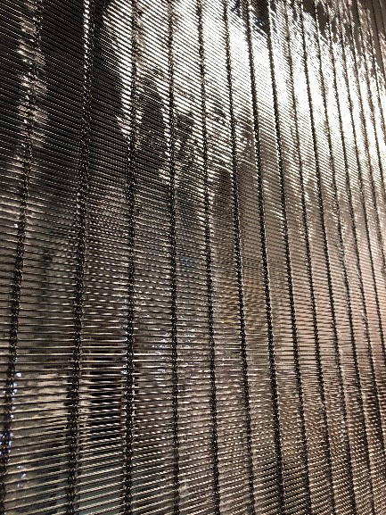 stainless steel water wall panel