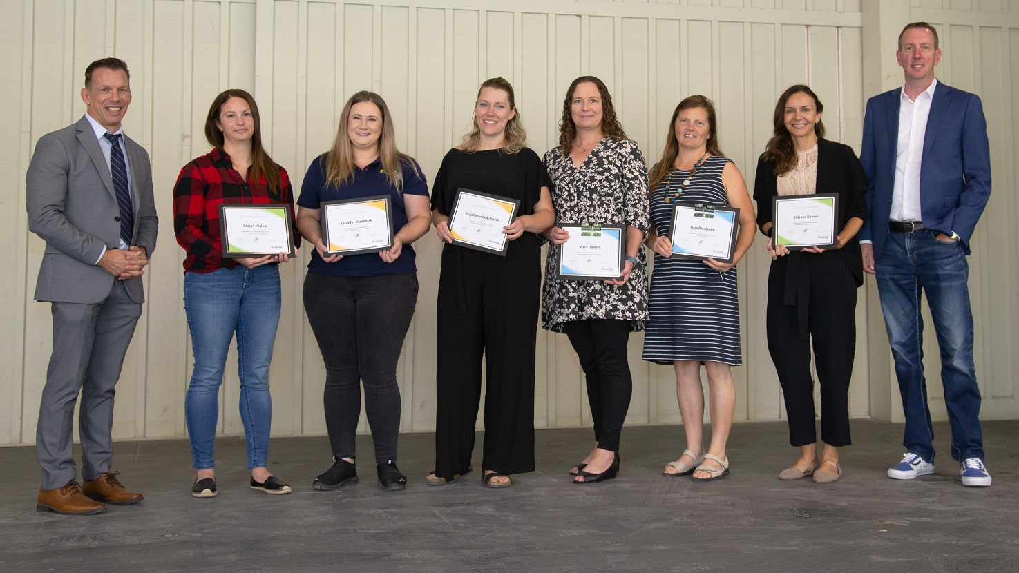 Education and Training Award Recipients