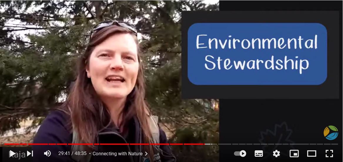 Raja Raudsepp in TRCA At Home with Nature video - Become a Nature Champion